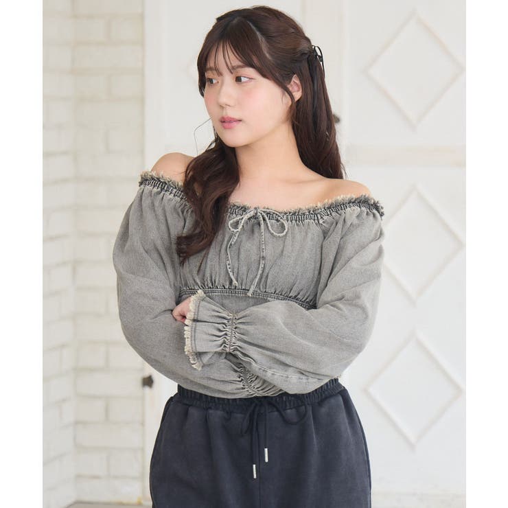 【セットアップ対応】フリンジデニムBL | RETRO GIRL | 詳細画像15 