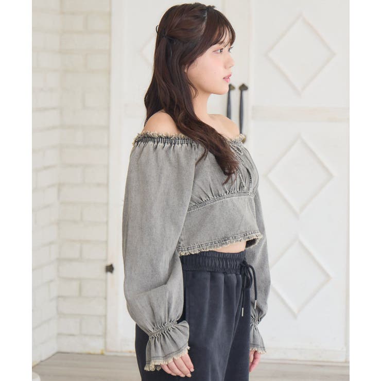 【セットアップ対応】フリンジデニムBL | RETRO GIRL | 詳細画像16 