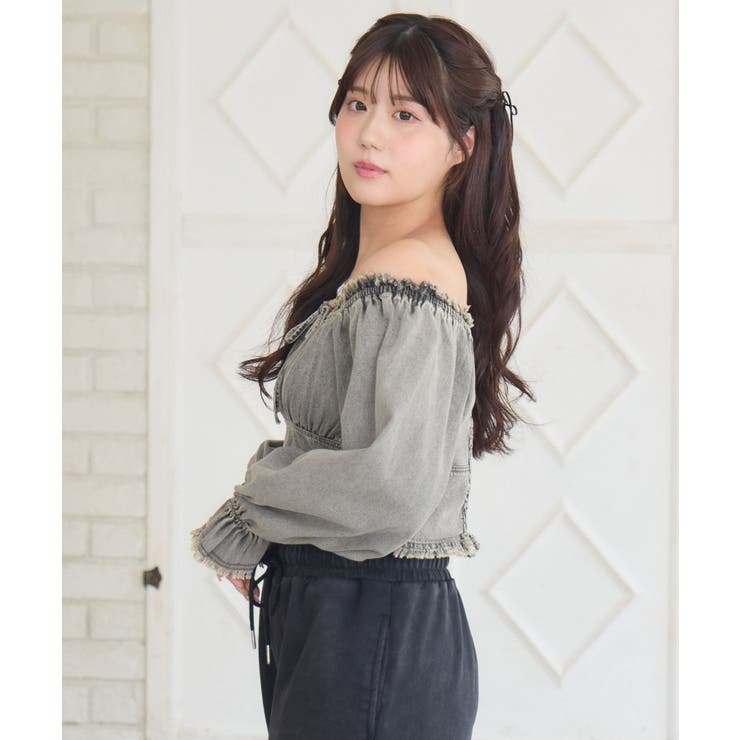 【セットアップ対応】フリンジデニムBL | RETRO GIRL | 詳細画像17 