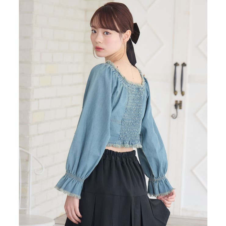 【セットアップ対応】フリンジデニムBL | RETRO GIRL | 詳細画像26 