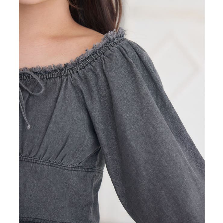 【セットアップ対応】フリンジデニムBL | RETRO GIRL | 詳細画像29 