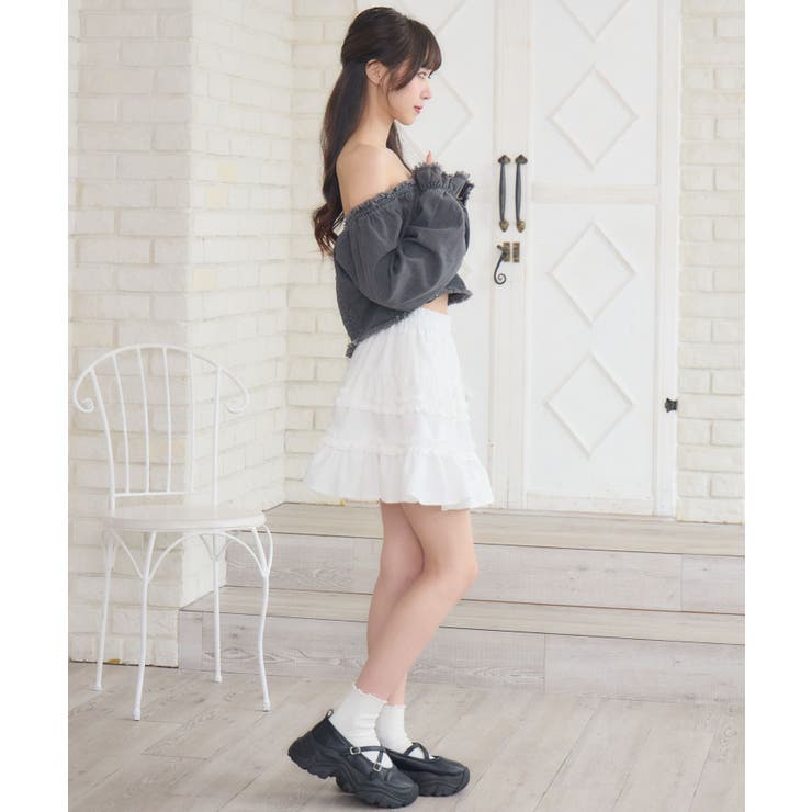 【セットアップ対応】フリンジデニムBL | RETRO GIRL | 詳細画像3 