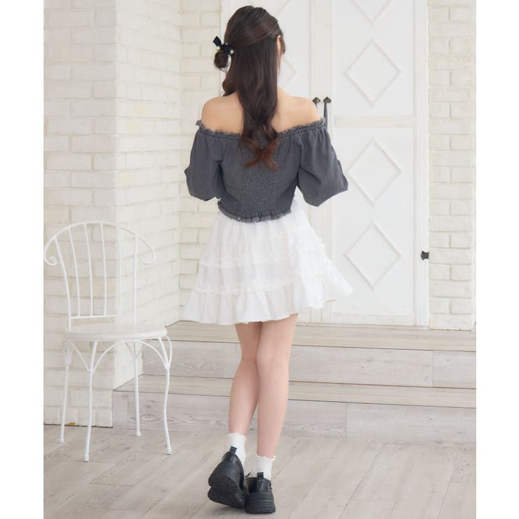 【セットアップ対応】フリンジデニムBL | RETRO GIRL | 詳細画像5 