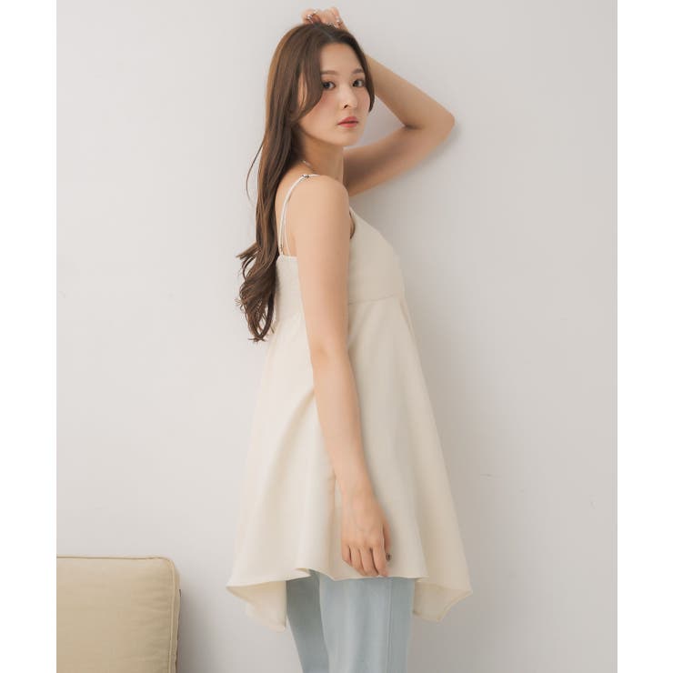 裾イレヘムミニキャミOP | RETRO GIRL | 詳細画像12 