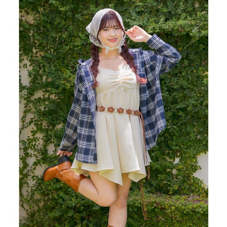 裾イレヘムミニキャミOP | RETRO GIRL | 詳細画像2 