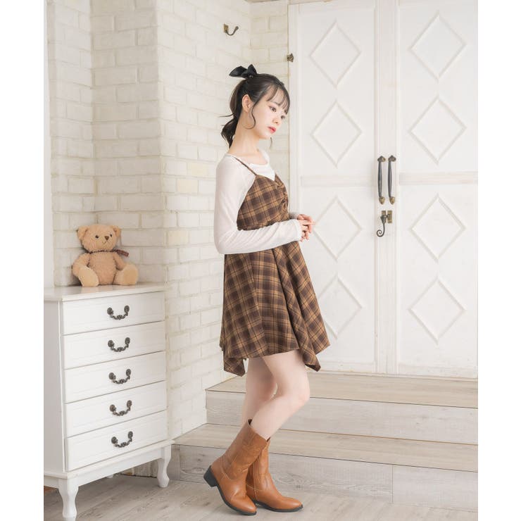 裾イレヘムミニキャミOP | RETRO GIRL | 詳細画像24 