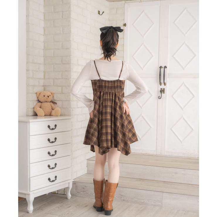 裾イレヘムミニキャミOP | RETRO GIRL | 詳細画像25 