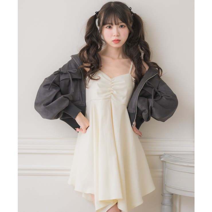 裾イレヘムミニキャミOP | RETRO GIRL | 詳細画像6 