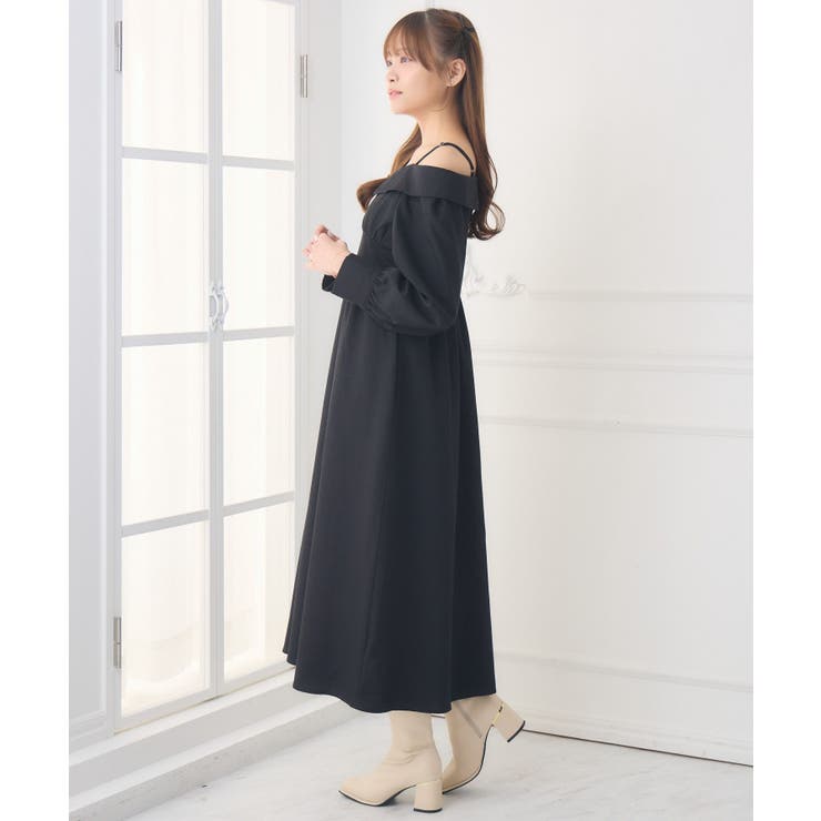 オフショルアソートロングOP | RETRO GIRL | 詳細画像18 