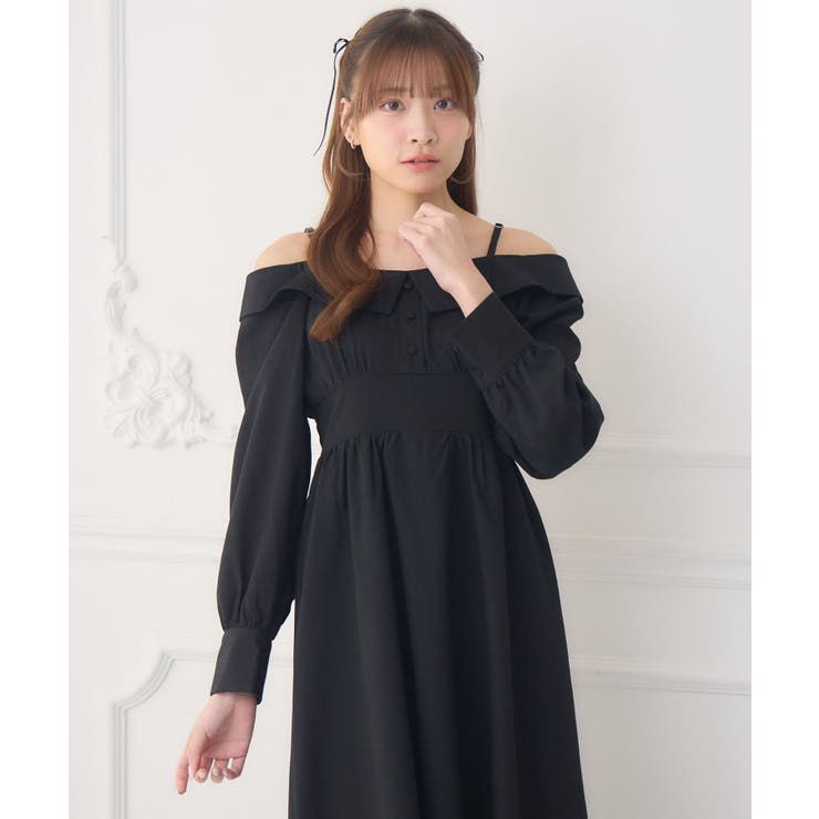 オフショルアソートロングOP | RETRO GIRL | 詳細画像19 