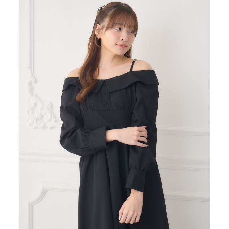 オフショルアソートロングOP | RETRO GIRL | 詳細画像20 