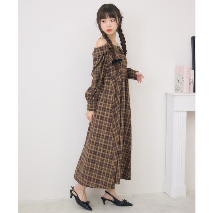 オフショルアソートロングOP | RETRO GIRL | 詳細画像27 