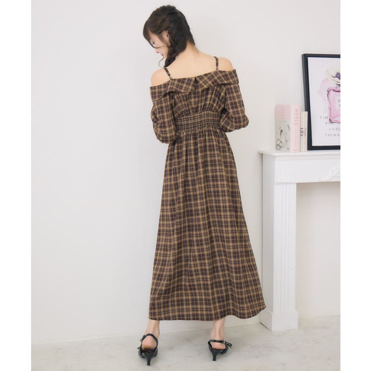 オフショルアソートロングOP | RETRO GIRL | 詳細画像28 