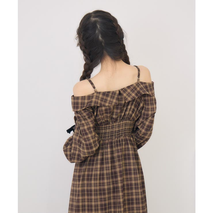 オフショルアソートロングOP | RETRO GIRL | 詳細画像32 