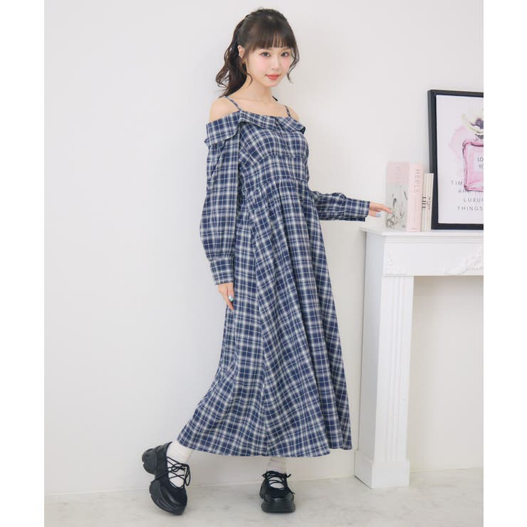 オフショルアソートロングOP | RETRO GIRL | 詳細画像37 