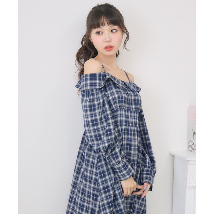 オフショルアソートロングOP | RETRO GIRL | 詳細画像42 