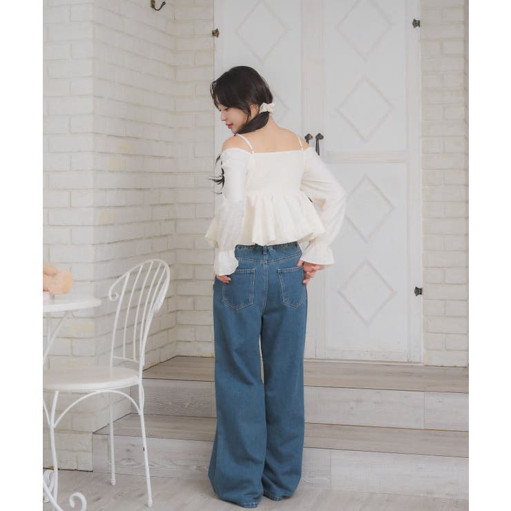 裾バルーンブラウス | RETRO GIRL | 詳細画像13 