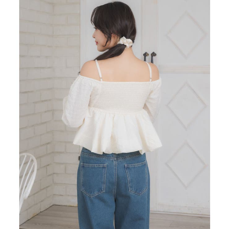 裾バルーンブラウス | RETRO GIRL | 詳細画像17 