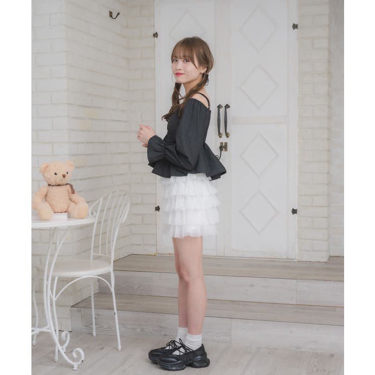 裾バルーンブラウス | RETRO GIRL | 詳細画像22 