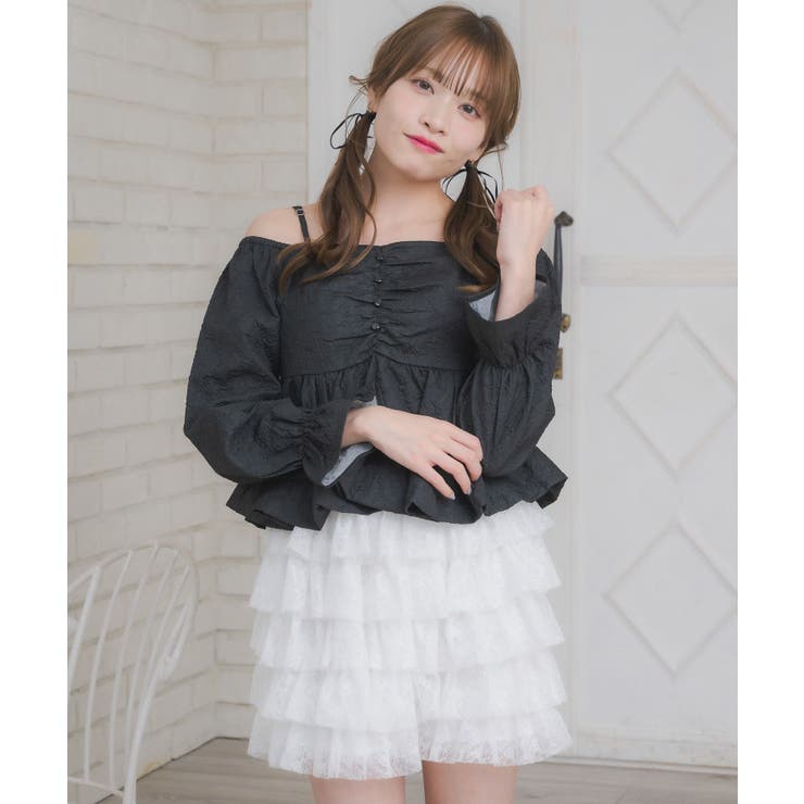 裾バルーンブラウス | RETRO GIRL | 詳細画像23 