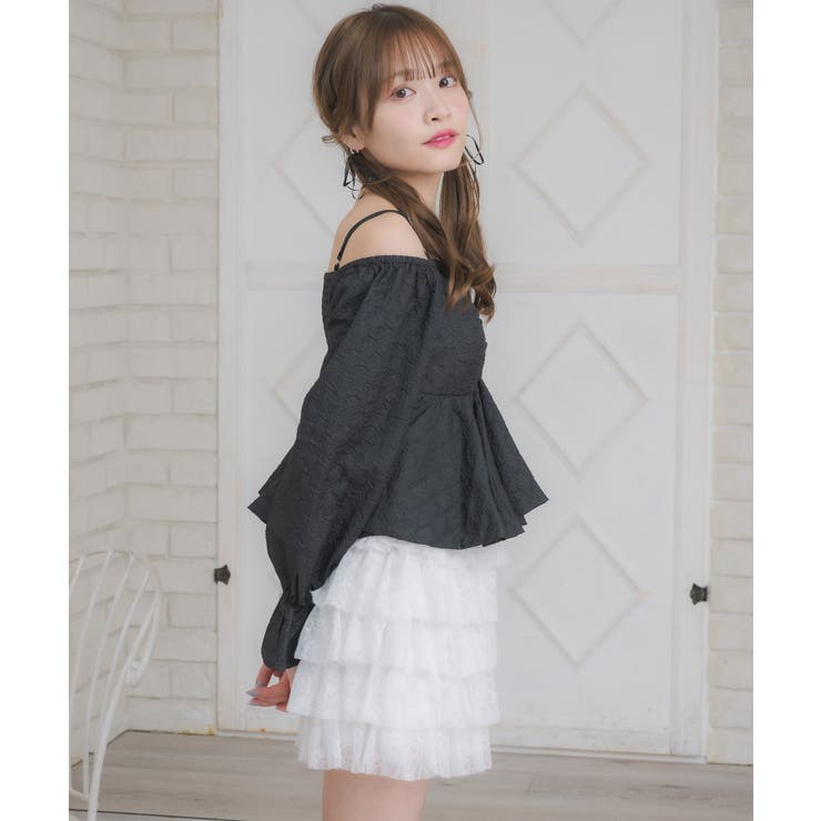 裾バルーンブラウス | RETRO GIRL | 詳細画像24 