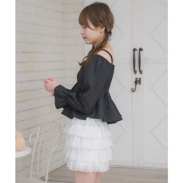 裾バルーンブラウス | RETRO GIRL | 詳細画像26 