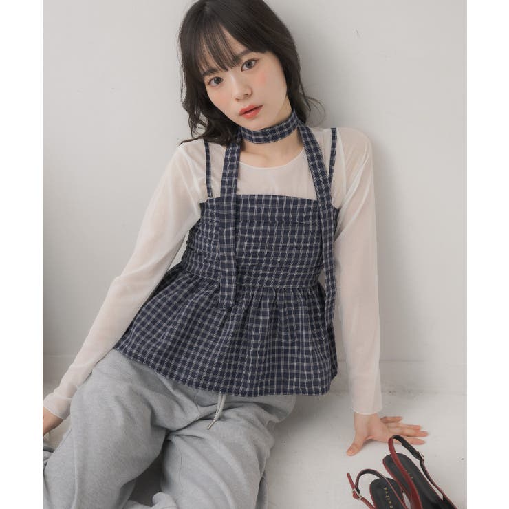 【セットアイテム】タイ付ビスチェ＆インナーSET | RETRO GIRL | 詳細画像8 