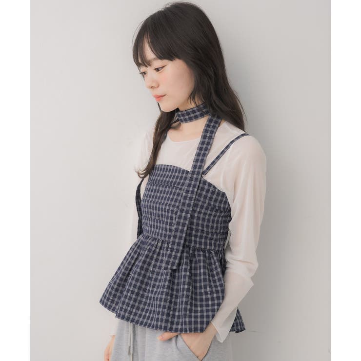 【セットアイテム】タイ付ビスチェ＆インナーSET | RETRO GIRL | 詳細画像16 