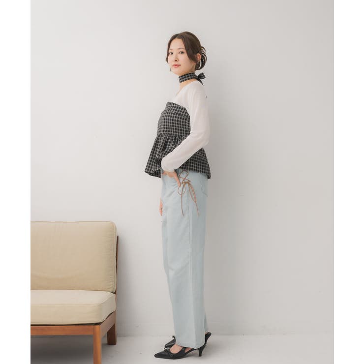 【セットアイテム】タイ付ビスチェ＆インナーSET | RETRO GIRL | 詳細画像20 