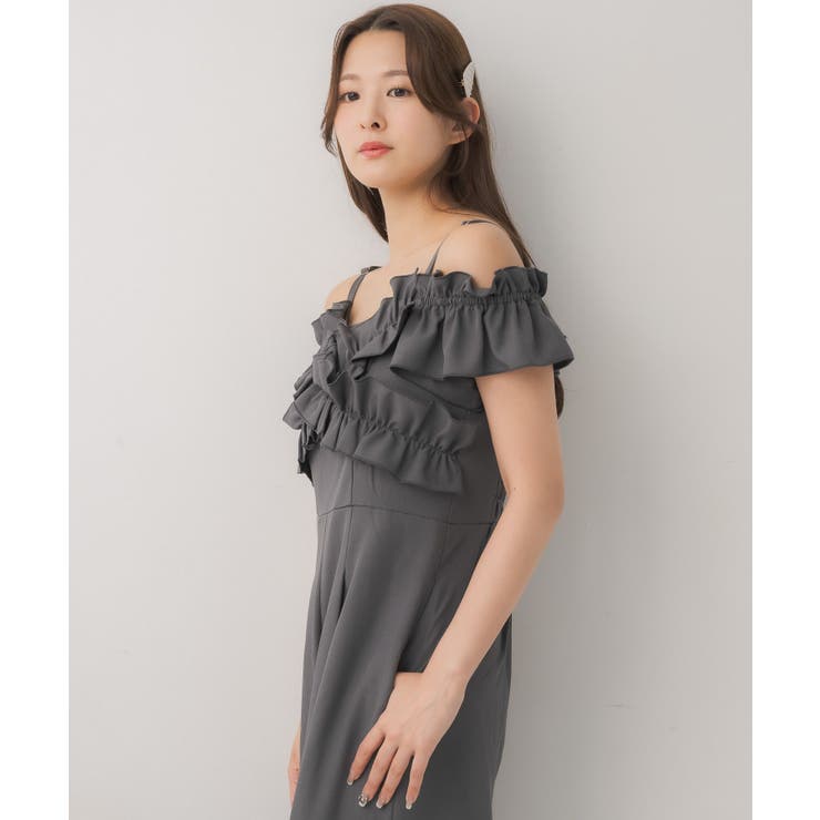 オフショルサロペット | RETRO GIRL | 詳細画像11 