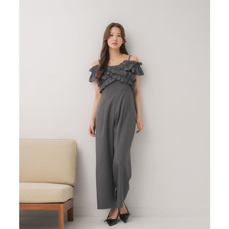 オフショルサロペット | RETRO GIRL | 詳細画像4 