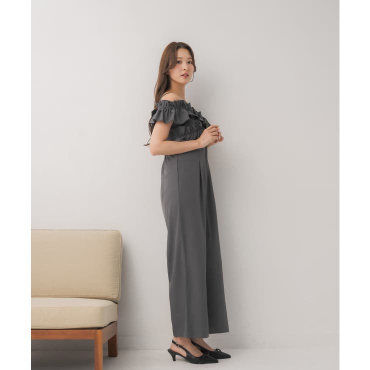 オフショルサロペット | RETRO GIRL | 詳細画像5 