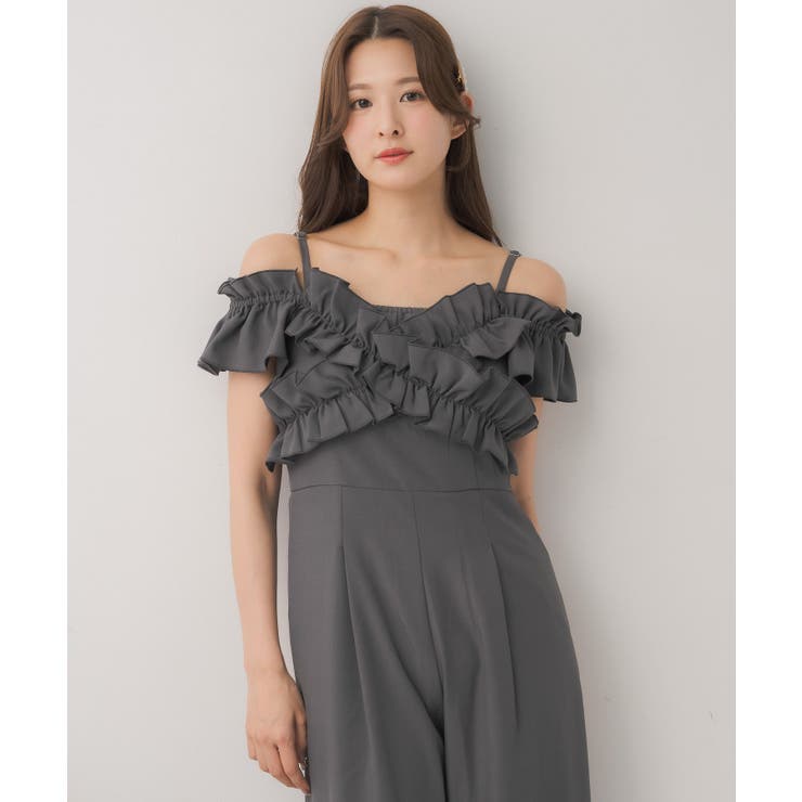 オフショルサロペット | RETRO GIRL | 詳細画像8 