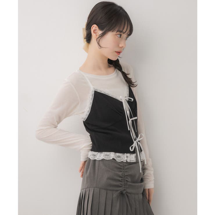 リボンビスチェ＆インナーSET | RETRO GIRL | 詳細画像19 