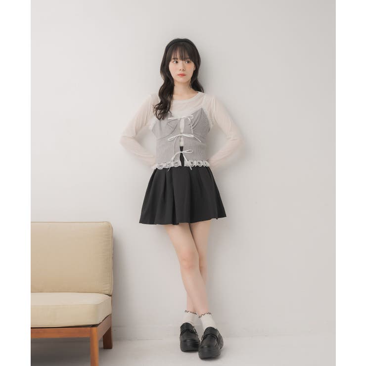 リボンビスチェ＆インナーSET | RETRO GIRL | 詳細画像2 