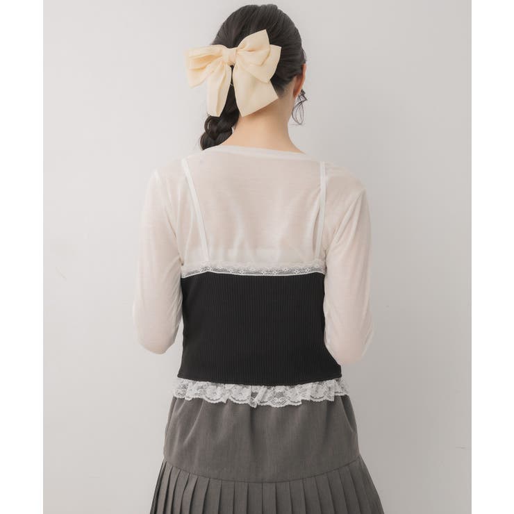 リボンビスチェ＆インナーSET | RETRO GIRL | 詳細画像20 