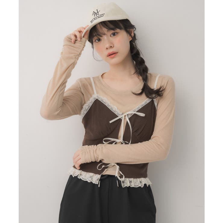 リボンビスチェ＆インナーSET | RETRO GIRL | 詳細画像26 