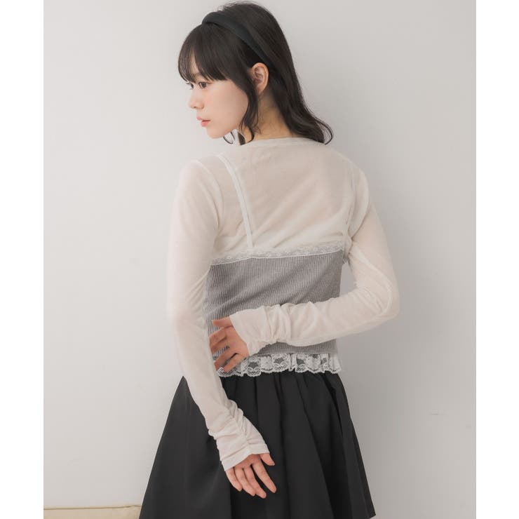 リボンビスチェ＆インナーSET | RETRO GIRL | 詳細画像8 