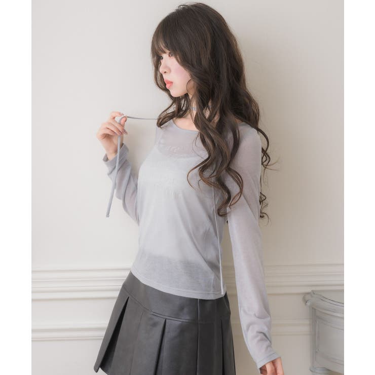 シアーロゴロンTEE | RETRO GIRL | 詳細画像11 