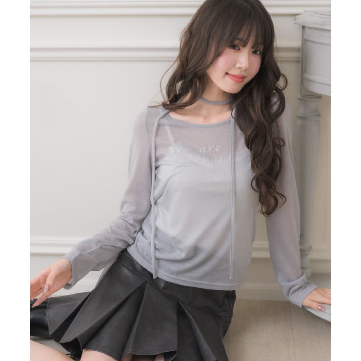 シアーロゴロンTEE | RETRO GIRL | 詳細画像2 