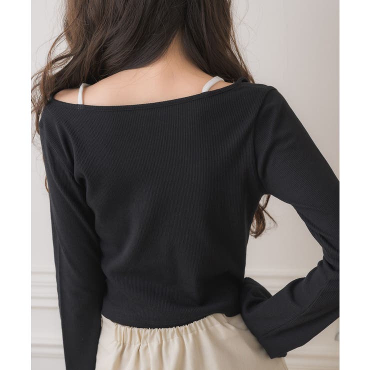 BIGカラーレイヤード風CT | RETRO GIRL | 詳細画像2 