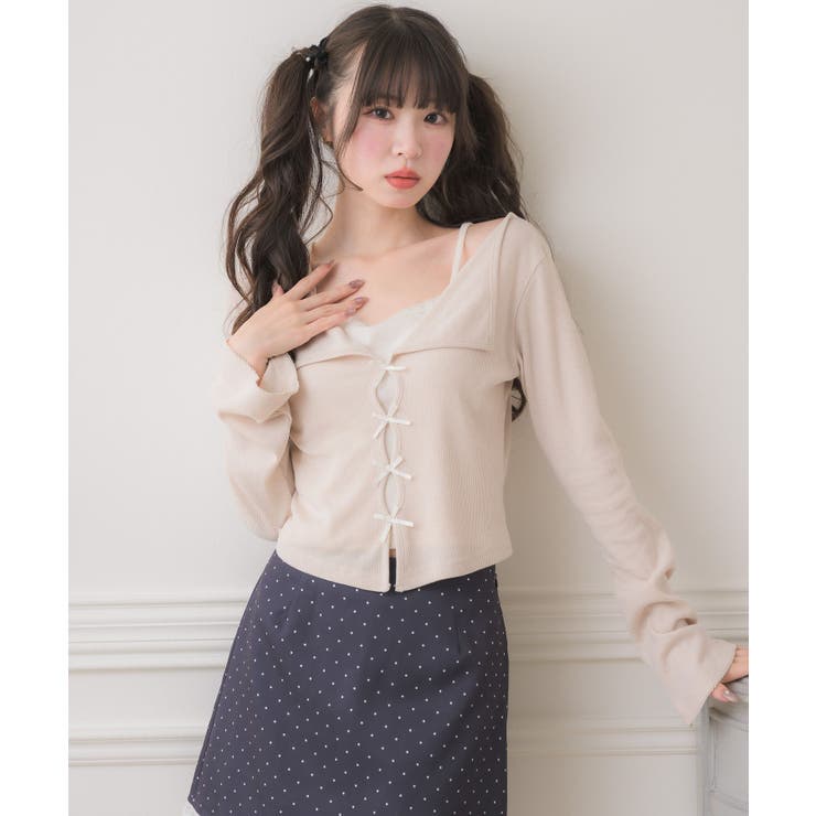 BIGカラーレイヤード風CT | RETRO GIRL | 詳細画像26 