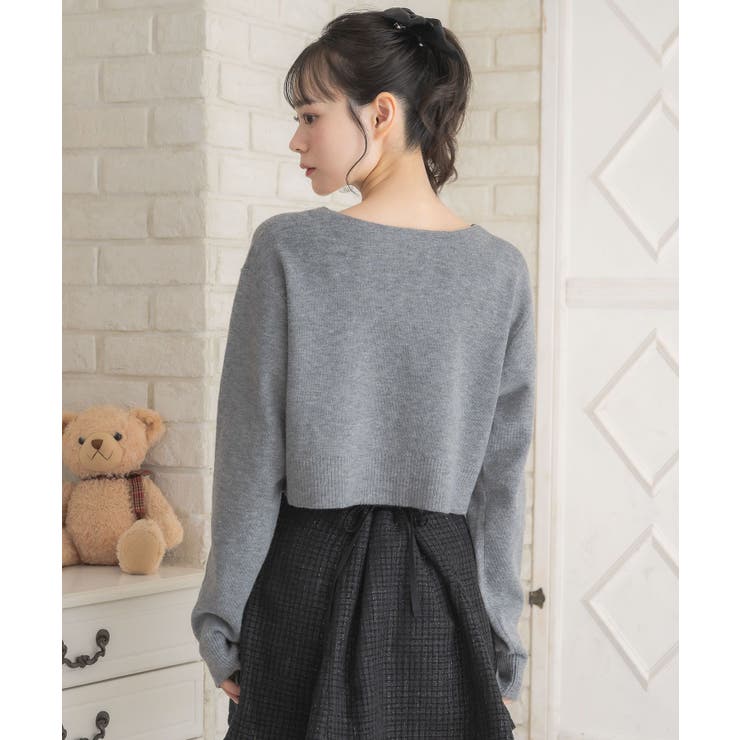 ビジューロゴNTカーデ | RETRO GIRL | 詳細画像21 