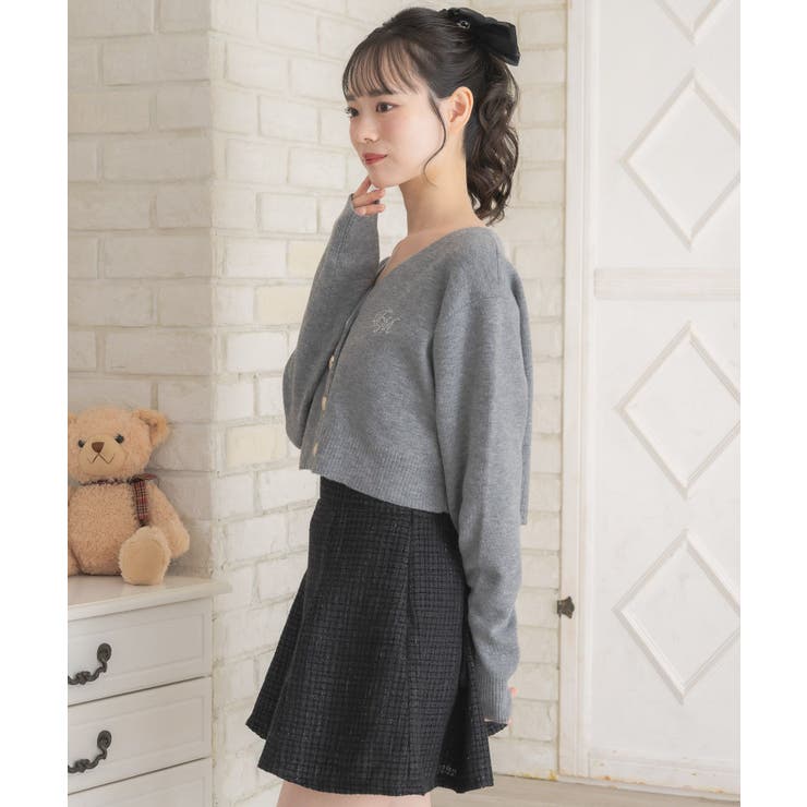 ビジューロゴNTカーデ | RETRO GIRL | 詳細画像22 