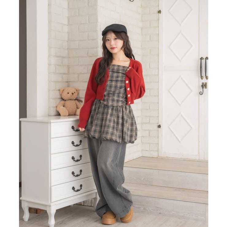 ビジューロゴNTカーデ | RETRO GIRL | 詳細画像23 