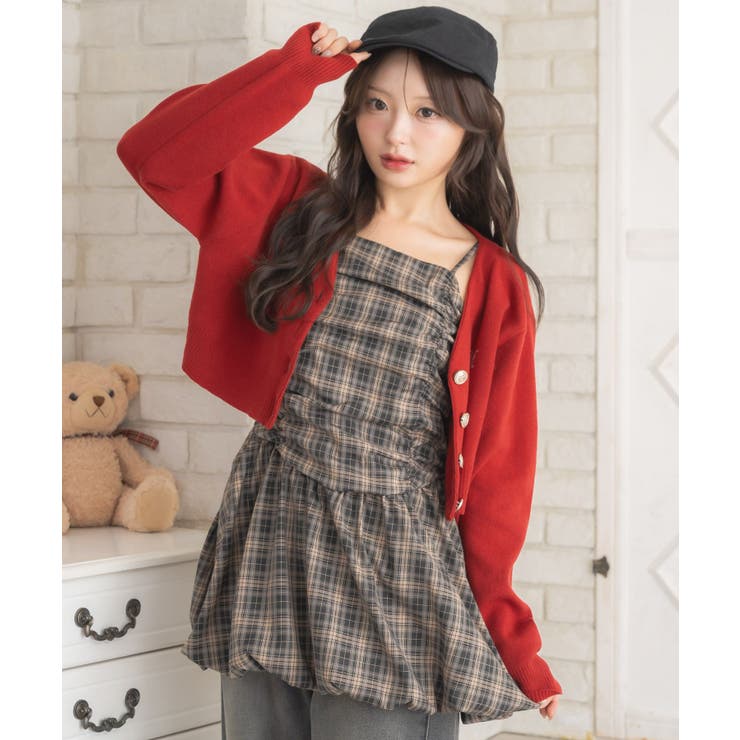 ビジューロゴNTカーデ | RETRO GIRL | 詳細画像27 