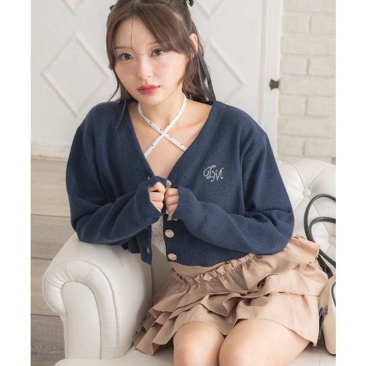 ビジューロゴNTカーデ | RETRO GIRL | 詳細画像32 