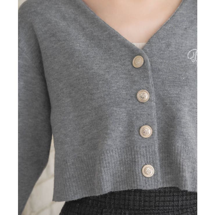 ビジューロゴNTカーデ | RETRO GIRL | 詳細画像44 