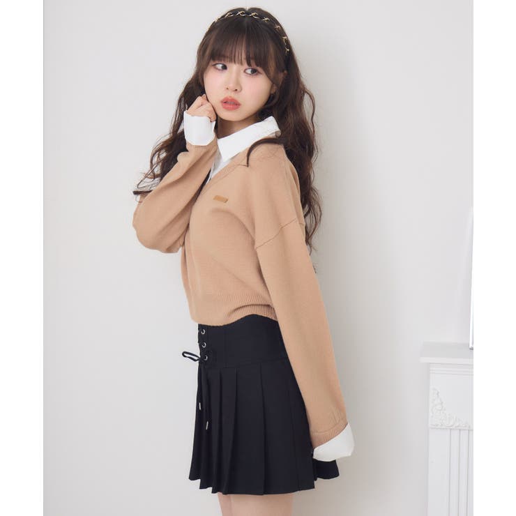 トップス ddo シャツドッキングNTPO[品番：RTGW0009290]｜RETRO GIRL（レトロガール
