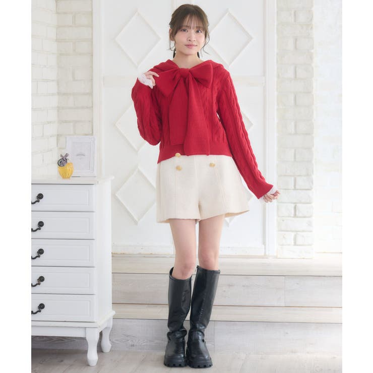 BIGリボンフーディーNT | RETRO GIRL | 詳細画像4 